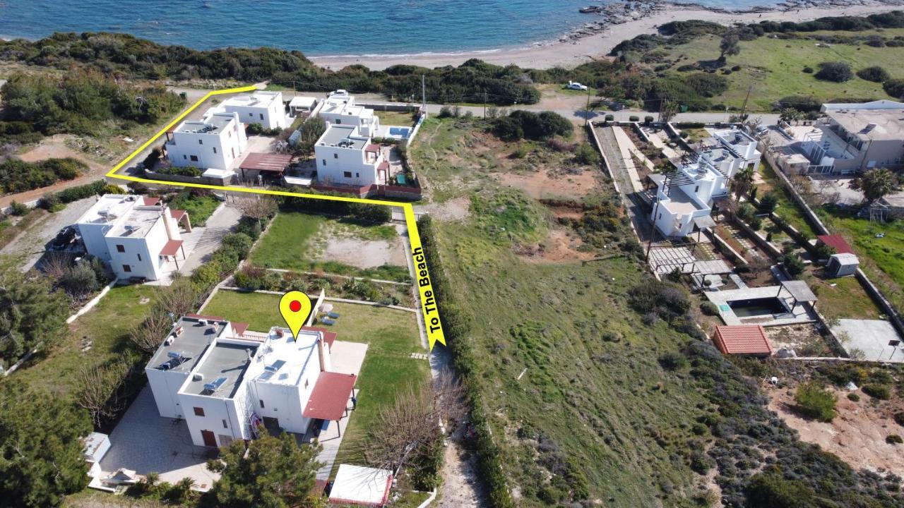 Villa Dei Fiori Kiotari Bagian luar foto